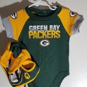 Green Bay Packers 0-3 Month Set